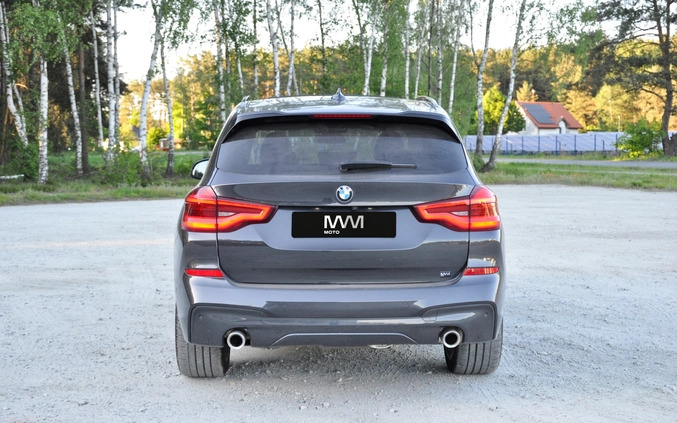 BMW X3 cena 156999 przebieg: 143500, rok produkcji 2019 z Serock małe 529